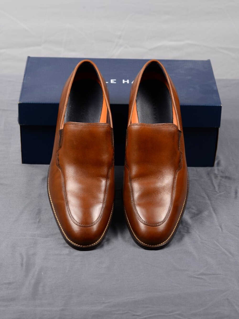 Cole Haan Lenox Hill Venetian Loafers British Tan 12M